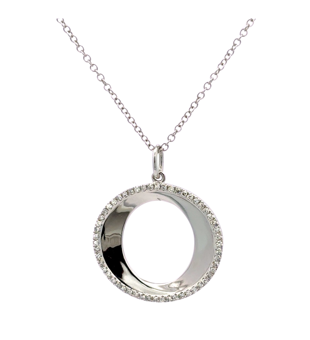 Diamond Circle Pendant